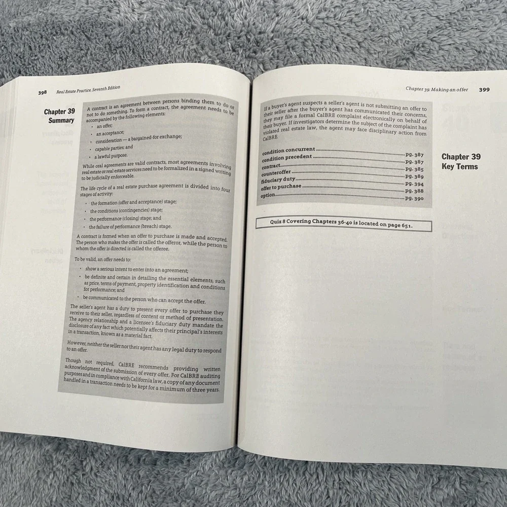 Real Estate Practice Seventh Edition Realty Publications Realtor Textbook Study